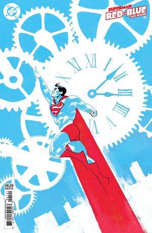Superman Red & Blue 2025 Special #1 CVR B (ONE SHOT) CVR B MICHAEL WALSH CARD STOCK cover