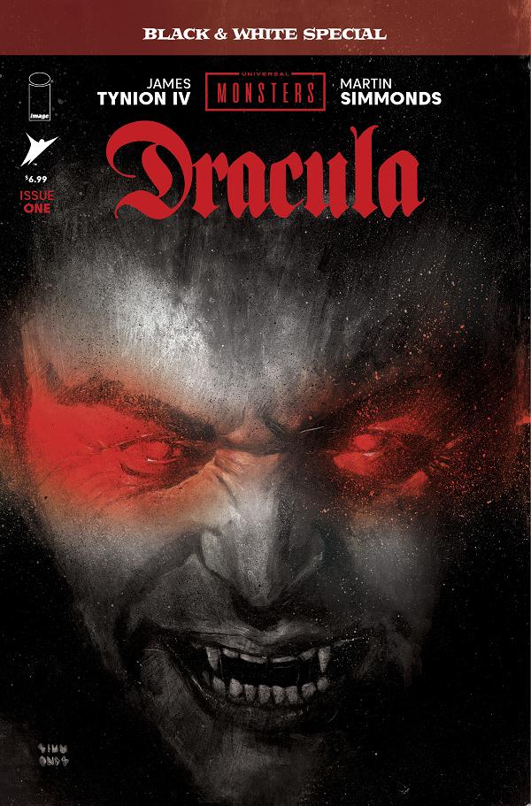 Universal Monsters Dracula Black & White Special #1 CVR A MARTIN SIMMONDS (MR) cover