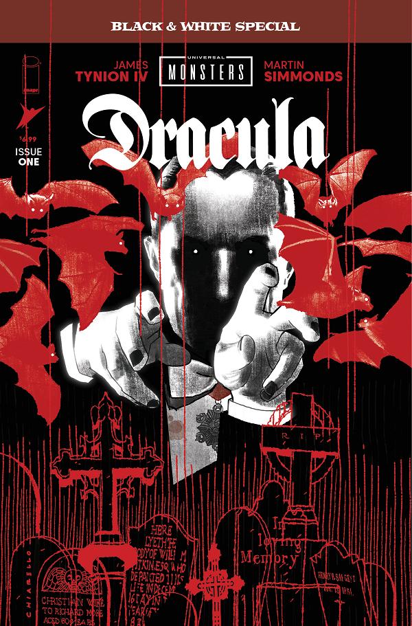 Universal Monsters Dracula Black & White Special #1 CVR B (OF 2) CVR B MARK CHIARELLO cover