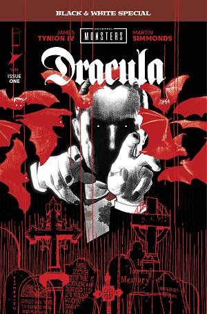 Universal Monsters Dracula Black & White Special #1 CVR B (OF 2) CVR B MARK CHIARELLO cover