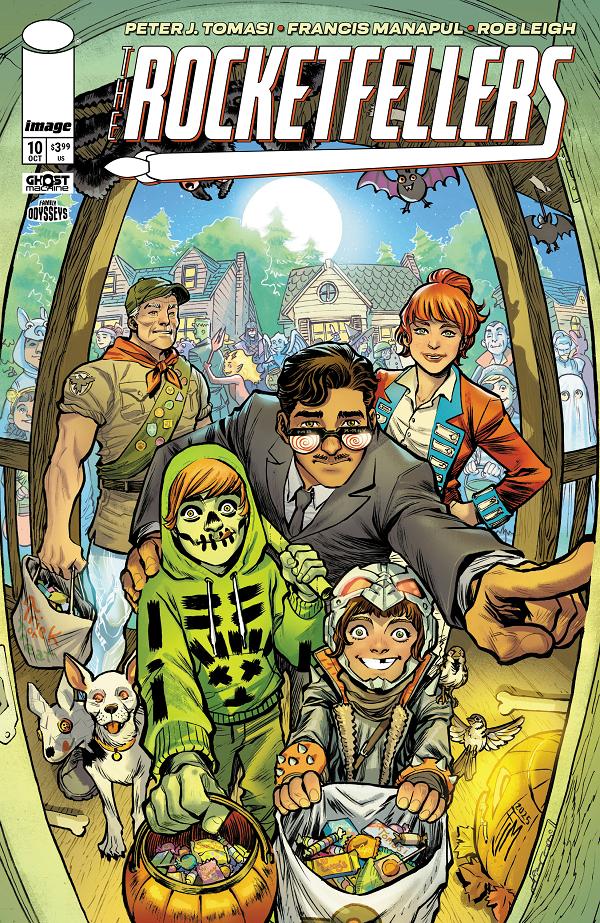 Rocketfellers #10 CVR A ALESSANDRO VITTI & BRIAN REBER cover