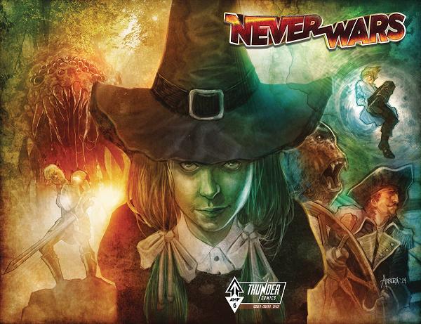 Neverwars #6 CVR A ERWIN J ARROZA WRAPAROUND cover