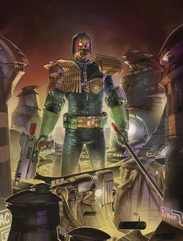 Judge Dredd Megazine #486 cover