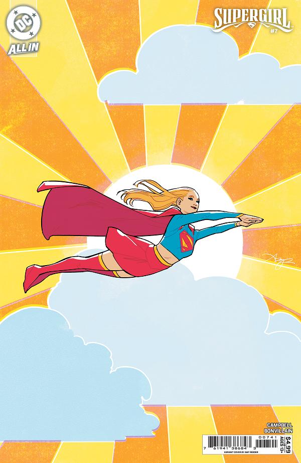 Supergirl #7 CVR C CVR C AMY REEDER CARD STOCK cover