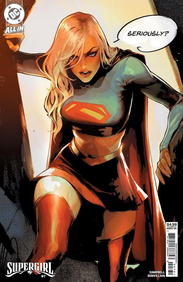 Supergirl #7 CVR B CVR B SOZOMAIKA CARD STOCK cover