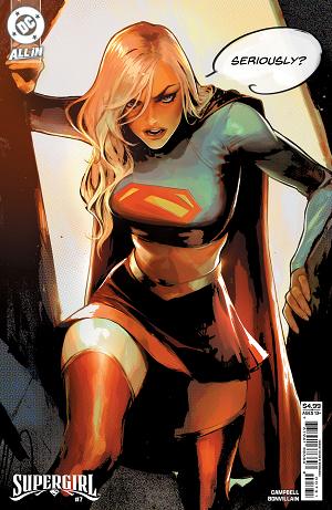 Supergirl #7 CVR B CVR B SOZOMAIKA CARD STOCK cover