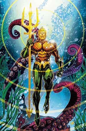 Aquaman #11 CVR B CVR B JONBOY MEYERS CARD STOCK cover