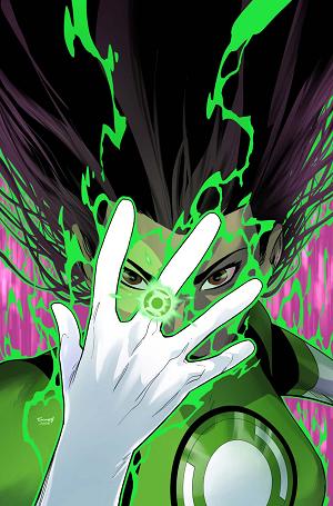 Green Lantern Corps #10 CVR D CVR D INC 1:25 SCOTT GODLEWSKI CARD STOCK cover
