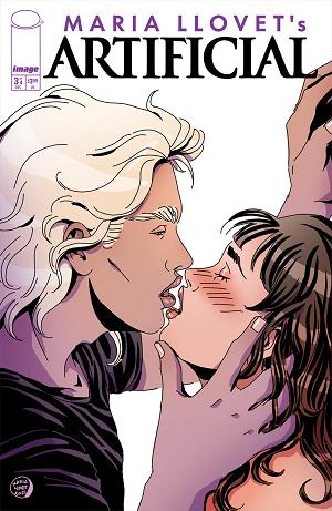 Artificial #3 CVR C (OF 4) CVR C MARIA LLOVET KISS cover