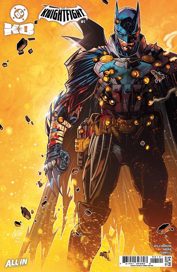 Dc K.o. Knightfight #1 CVR B (OF 4) CVR B JONBOY MEYERS CARD STOCK cover
