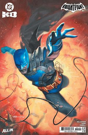 Dc K.o. Knightfight #1 CVR D (OF 4) CVR D FABRIZIO DE TOMMASO CARD STOCK cover