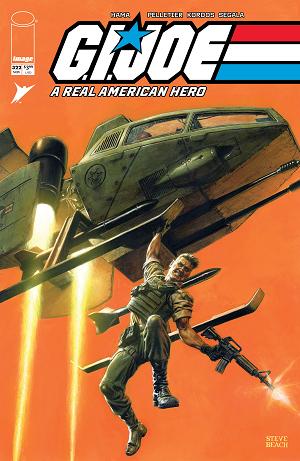 G.I. Joe: A Real American Hero #322 CVR C CVR C INC 1:10 STEVE BEACH GEARS OF JOE cover