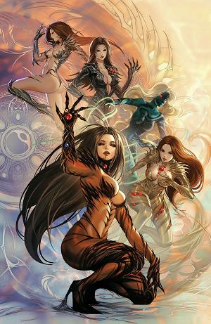 Witchblade #16 CVR D CVR D INC 1:10 LEIRIX LI VIRGIN cover