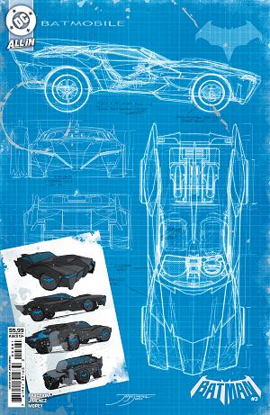 Batman #3 CVR E CVR E JORGE JIMENEZ BAT-GADGET CARD STOCK cover