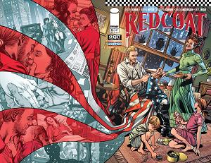 Redcoat #16 CVR A BRYAN HITCH & BRAD ANDERSON WRAPAROUND cover