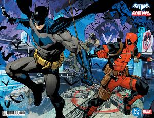 Dc Marvel Batman Deadpool #1 CVR B (ONE SHOT) CVR B DAN MORA BATMAN DEADPOOL WRAPAROUND CARD STOCK cover
