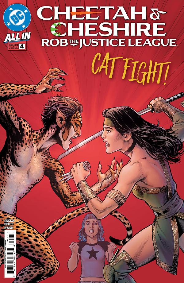 Cheetah And Cheshire Rob The Justice League #4 CVR A NICOLA SCOTT cover