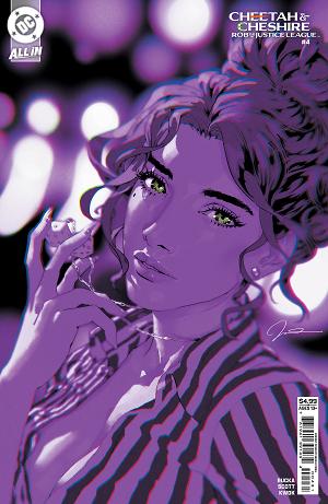 Cheetah And Cheshire Rob The Justice League #4 CVR B (OF 6) CVR B GERALD PAREL CARD STOCK cover