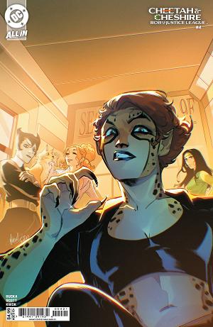 Cheetah And Cheshire Rob The Justice League #4 CVR C (OF 6) CVR C MIRKA ANDOLFO CARD STOCK cover