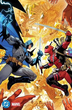 Dc Marvel Batman Deadpool #1 CVR T (ONE SHOT) CVR T DAN MORA FOIL cover
