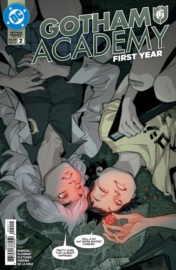 Gotham Academy First Year #2 CVR A KARL KERSCHL cover