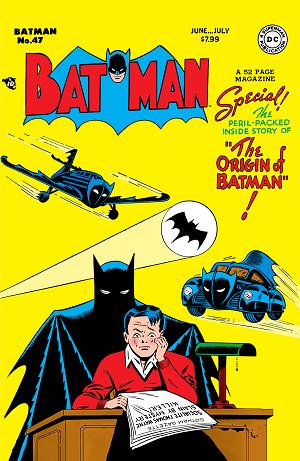 Batman #47 CVR B FACSIMILE EDITION CVR B BOB KANE FOIL cover
