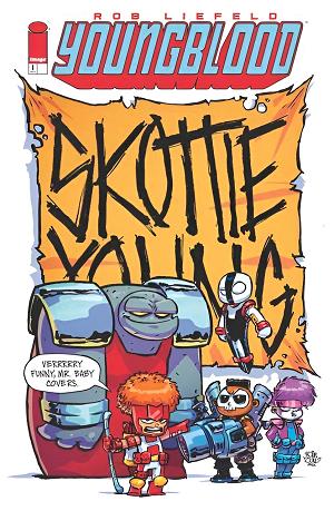 Youngblood #1 CVR C (2025) CVR C SKOTTIE YOUNG cover