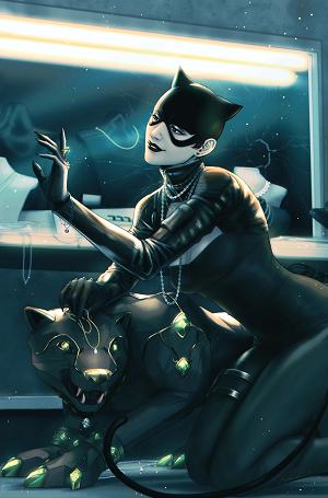Catwoman #81 CVR D CVR D ROBIN HIGGINBOTTOM CARD STOCK cover