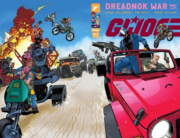 Gi Joe #13 CVR A TOM REILLY WRAPAROUND cover
