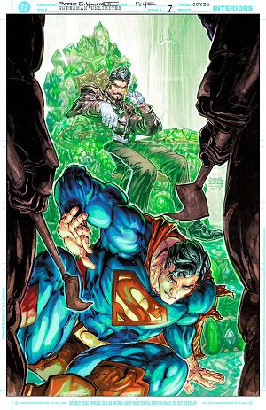 Superman Unlimited #7 CVR D CVR D FREDDIE E WILLIAMS II CARD STOCK cover