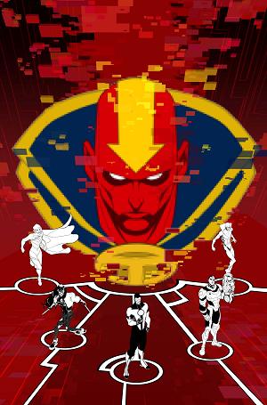 Justice League Red #4 CVR B (OF 6) CVR B DAVID BALDEON CARD STOCK cover