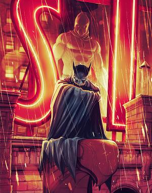 The Bat-Man Second Knight #2 CVR C (OF 3) CVR C NIMIT MALAVIA CARD STOCK cover
