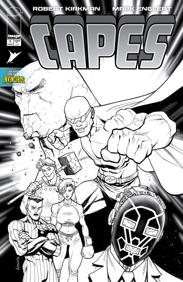 Capes #1 CVR E CVR E INC 1:50 RYAN OTTLEY cover