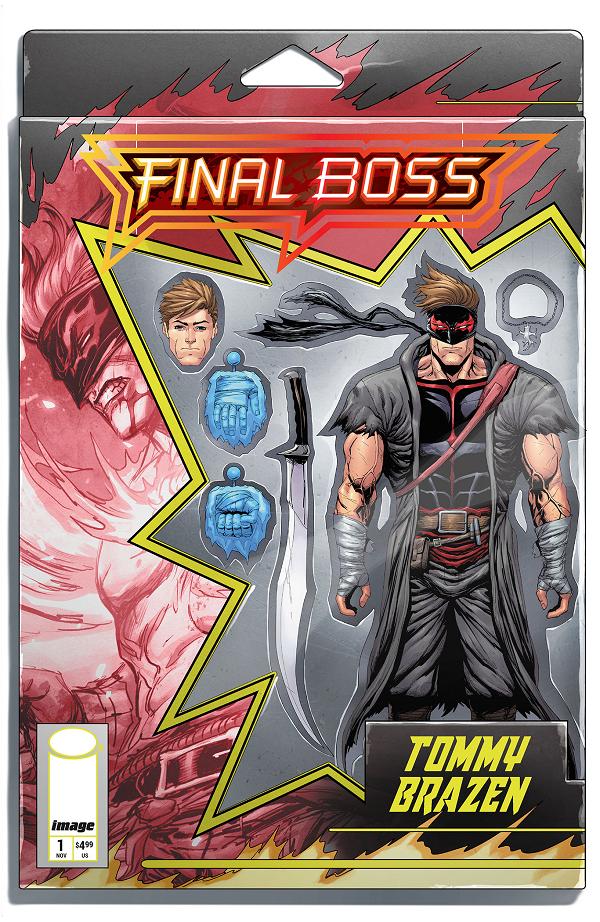 Final Boss #1 CVR E CVR E INC 1:50 TYLER KIRKHAM ACTION FIGURE cover