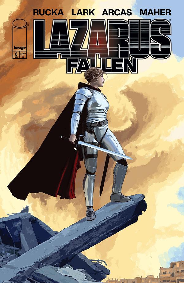 Lazarus Fallen #6 cover