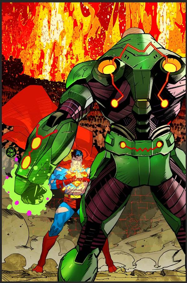 Superman #32 CVR A DAN MORA (DC K.O.) cover