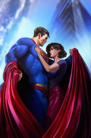 Superman #32 CVR E CVR E NOOBOVICH CARD STOCK cover