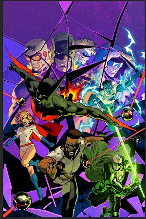 Justice League Unlimited #13 CVR A DAN MORA (DC K.O.) cover