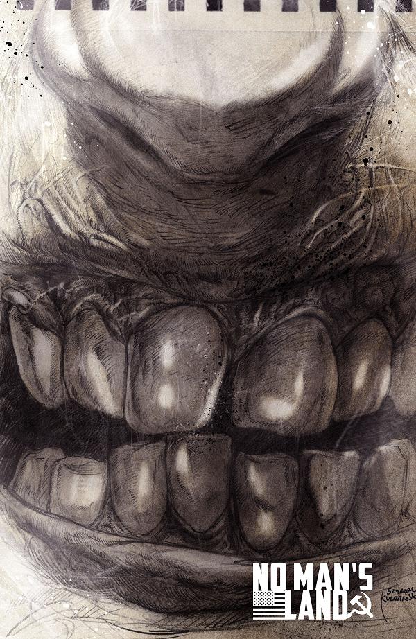 No Mans Land #3 CVR B (OF 4) CVR B SZYMON KUDRANSKI SEPIA cover