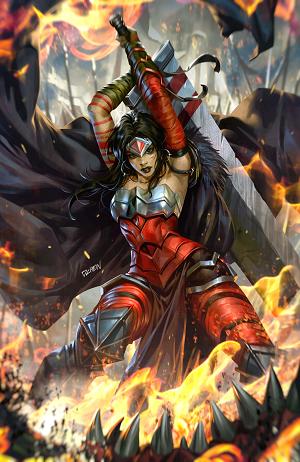 Absolute Wonder Woman #14 CVR B CVR B DERRICK CHEW CARD STOCK cover