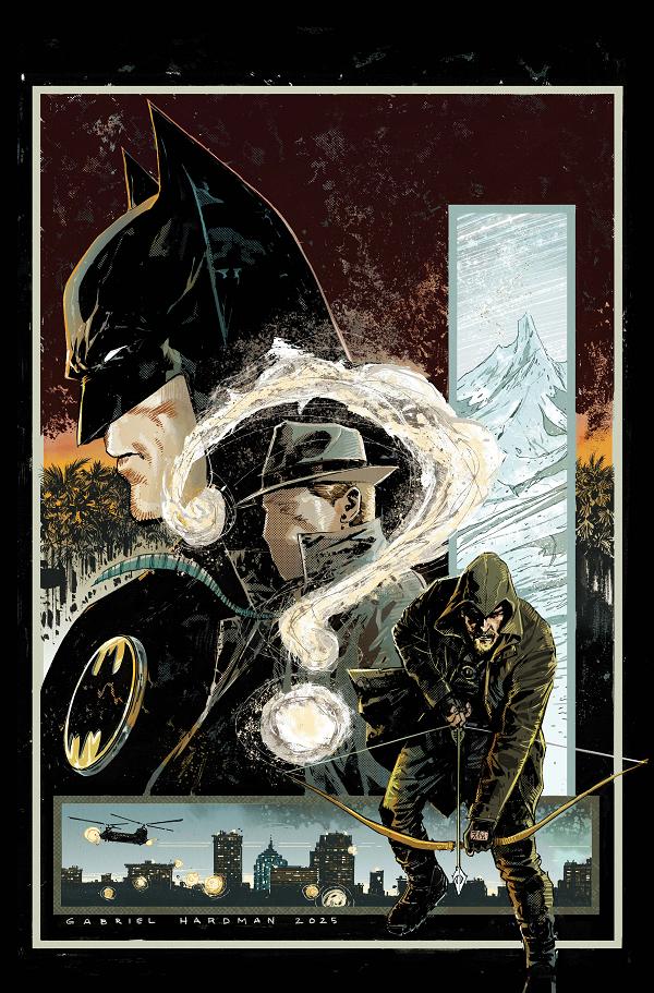 Batman Green Arrow The Question Arcadia #1 CVR A GABRIEL HARDMAN (MR) cover