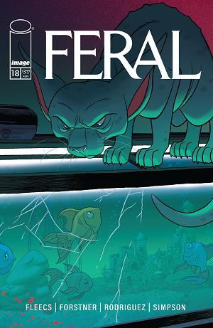 Feral #18 CVR A TONY FLEECS & TRISH FORSTNER cover