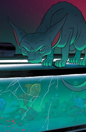 Feral #18 CVR C CVR C INC 1:10 TONY FLEECS & TRISH FORSTNER VIRGIN cover
