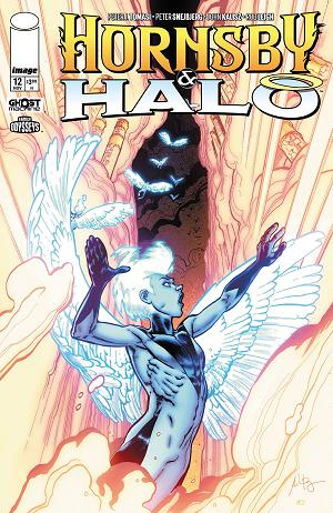 Hornsby & Halo #12 CVR B CVR B ANDREI BRESSAN & MORRY HOLLOWELL cover