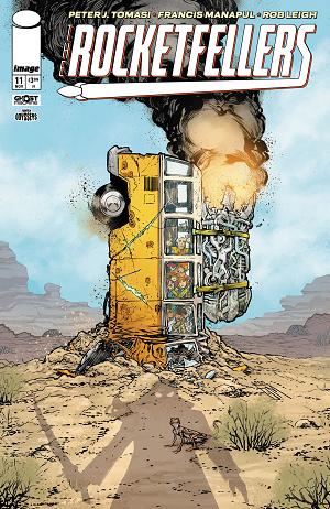 Rocketfellers #11 CVR A FRANCIS MANAPUL cover