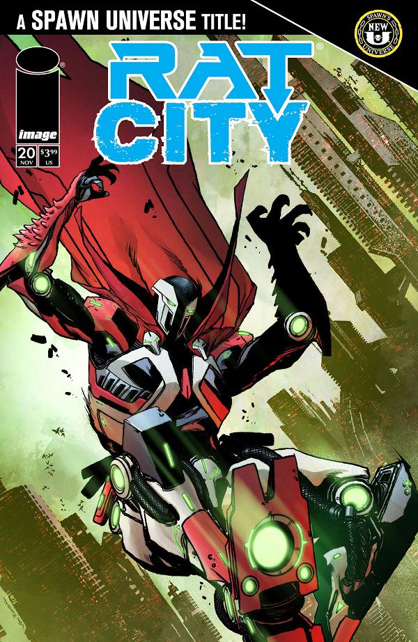 Spawn Rat City #20 CVR A VON RANDAL cover