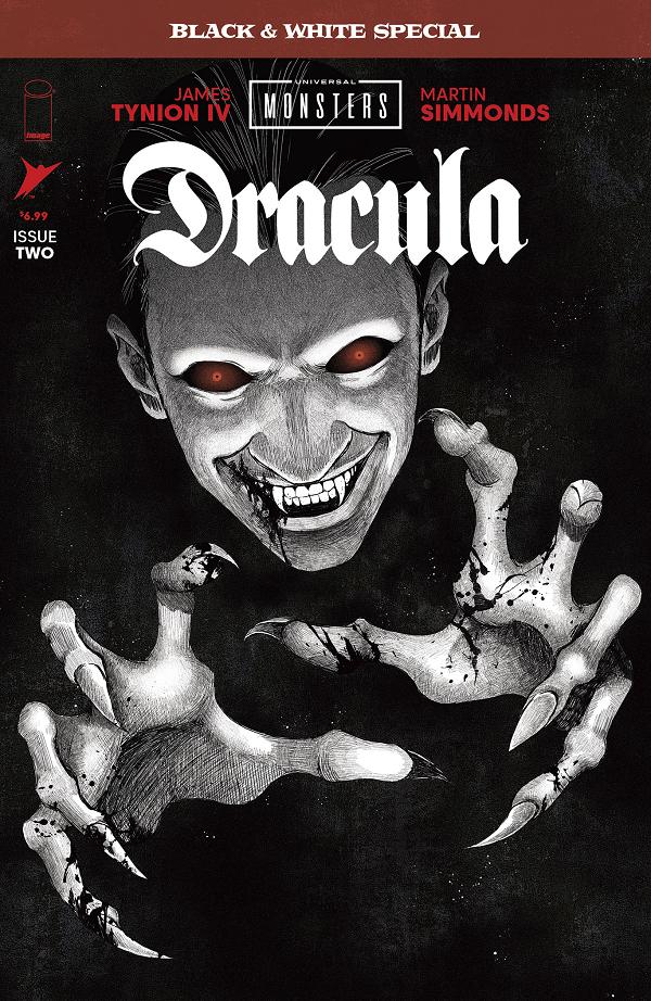 Universal Monsters Dracula Black & White Special #2 CVR B (OF 2) CVR B ANWITA CITRIYA cover