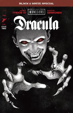 Universal Monsters Dracula Black & White Special #2 CVR B (OF 2) CVR B ANWITA CITRIYA cover