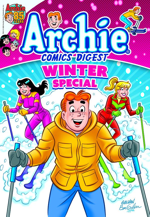 Archie Comics Digest #3 cover by Bill Galven