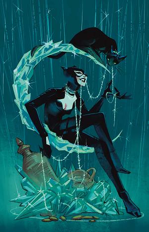 Catwoman #82 CVR D CVR D SARAH BASLAIM CARD STOCK cover
